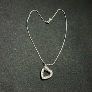 David Yurman Heart Necklace